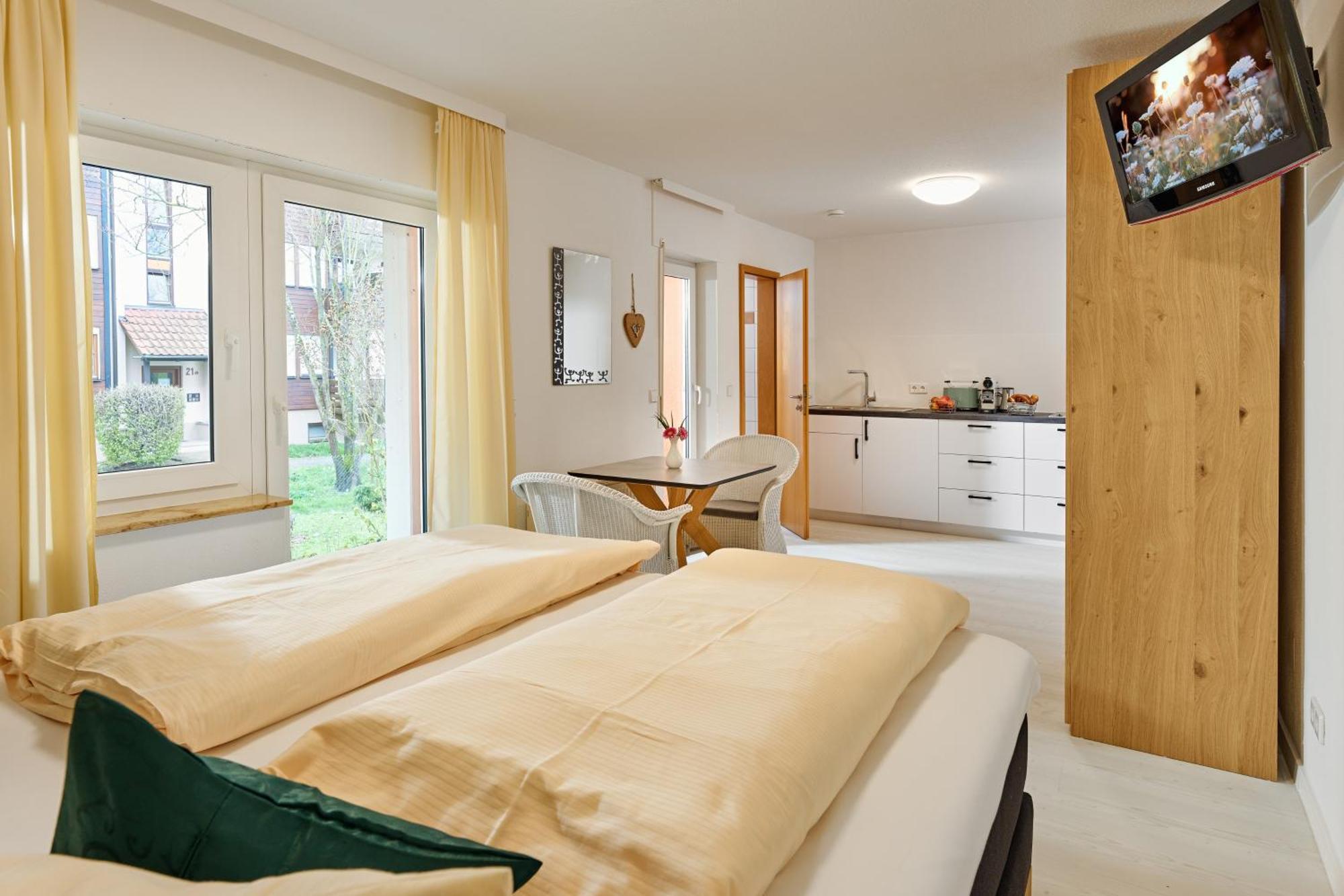 Thermen Appartements Gabriela, Appartement 24 Qm 巴特克罗青根 外观 照片